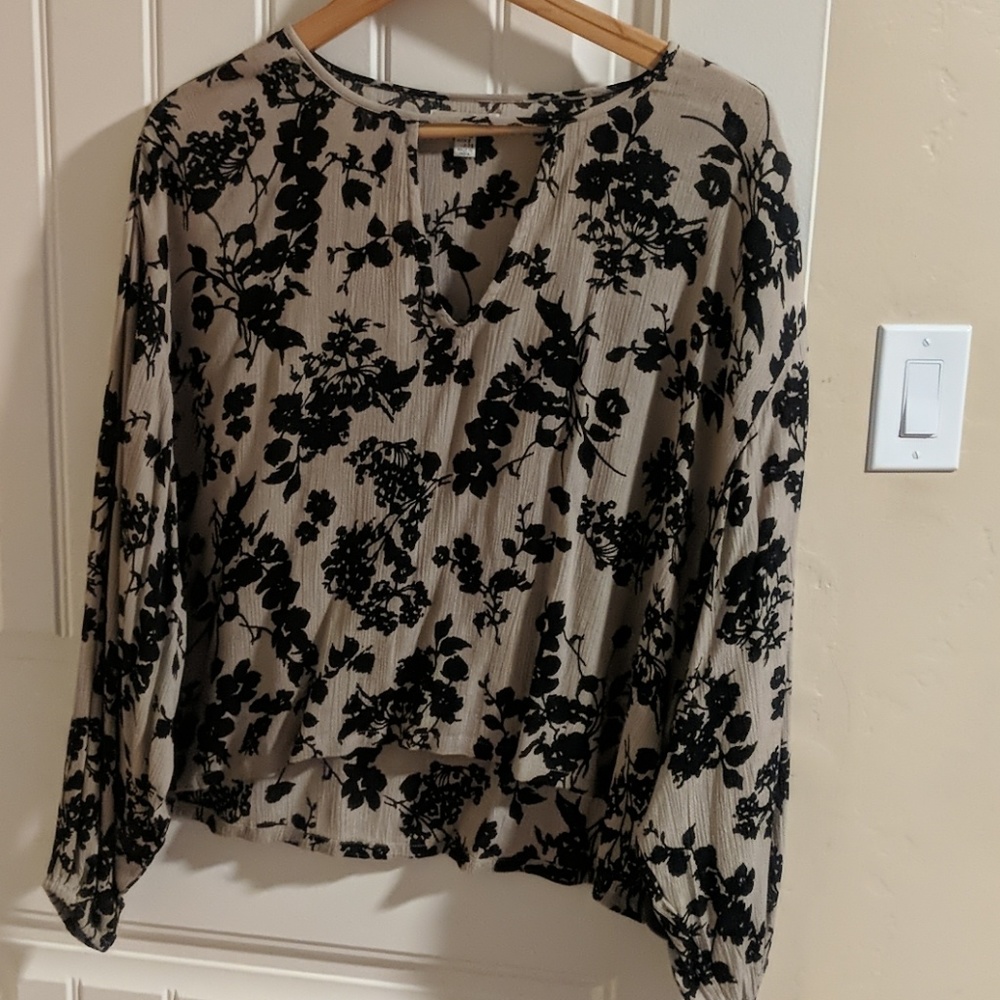 Cute floral blouse